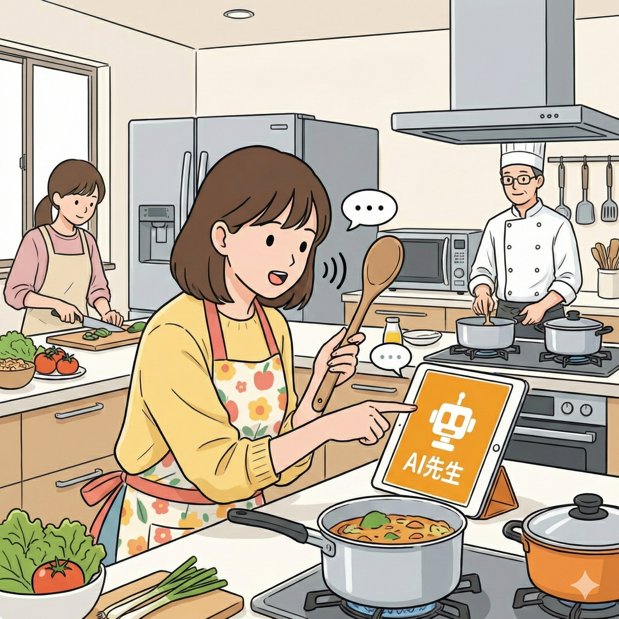 ABC Cooking Studio - AI先生開発